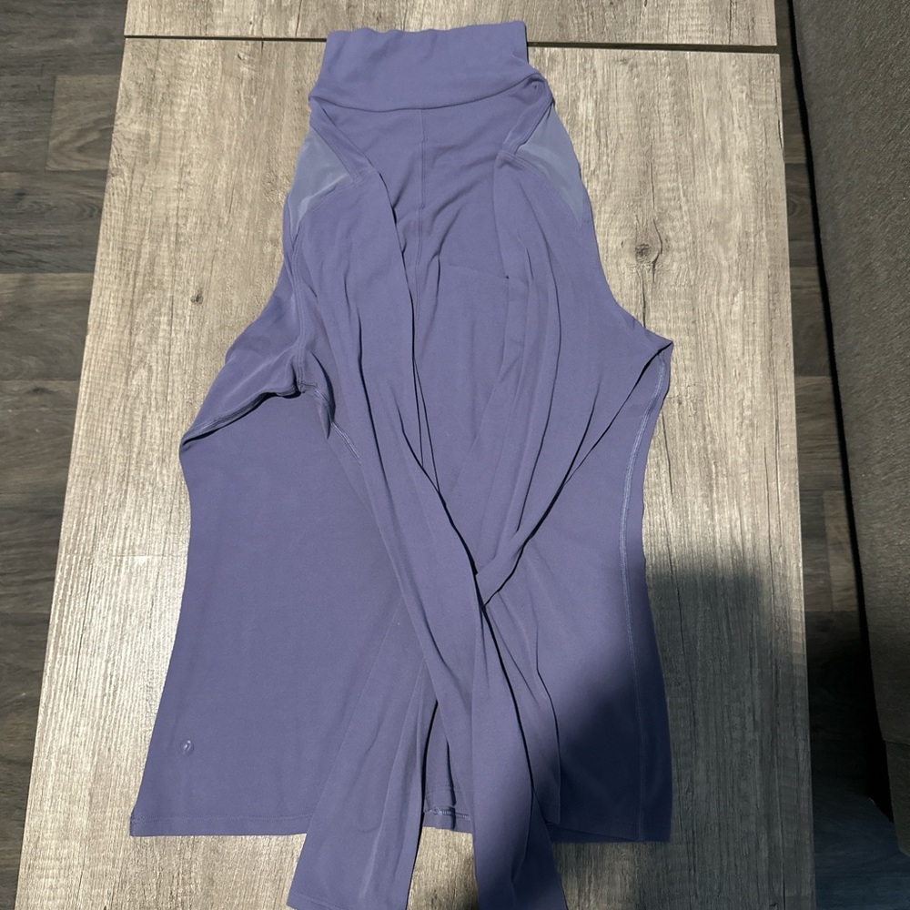 Turtle Neck Lavender Lululemon Top